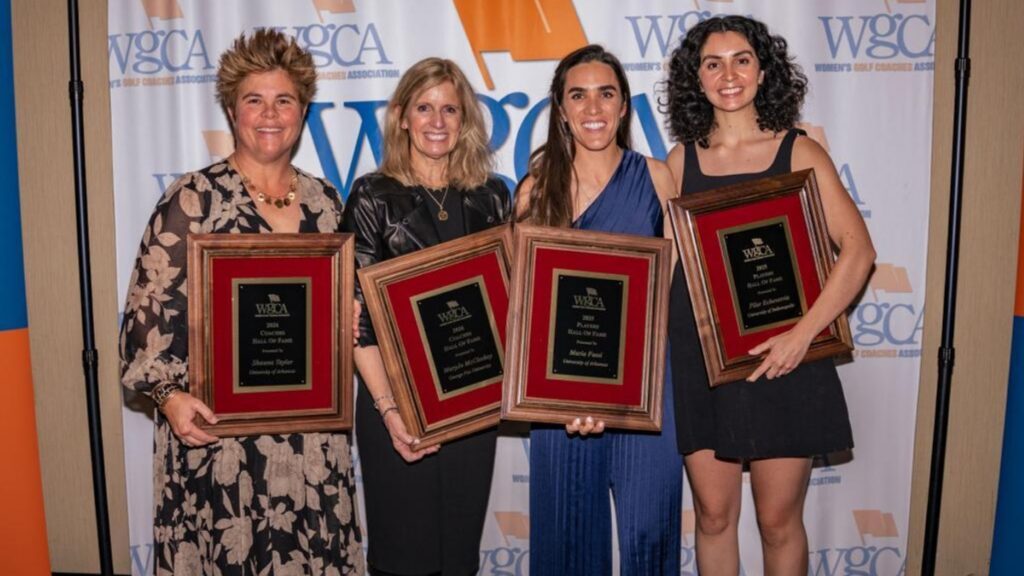 María Fassi con el reconocimiento del Salón de la Fama