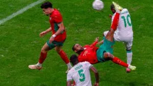 Brahim y una chilena de El Kaabi le dan el triunfo a Marruecos en la Copa Africana