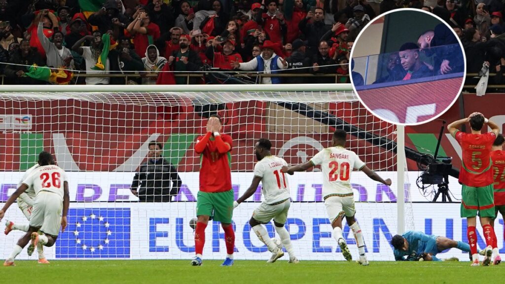 Kylian Mbappé presente en el Marruecos vs Mali