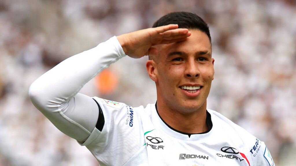 Mateo García, en un partido de Once Caldas. - Vizzor Image.