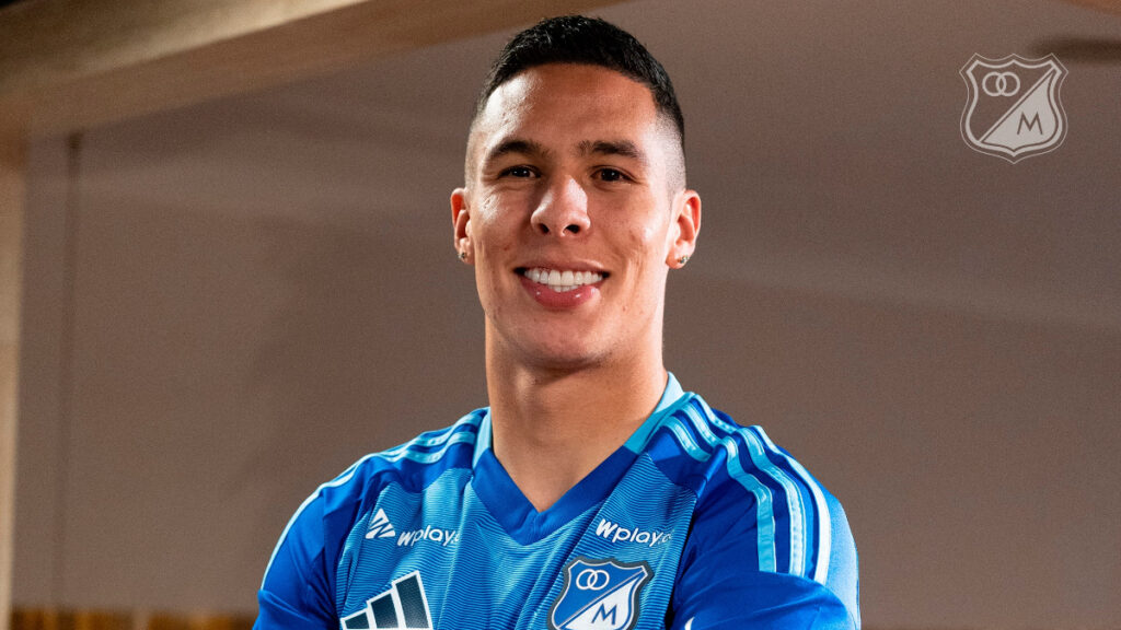 Mateo García, nuevo jugador de Millonarios. - Millonarios FC.