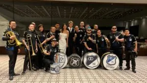 Al estilo Millonarios: Andrés Llinás celebró su matrimonio con bombos y platillos