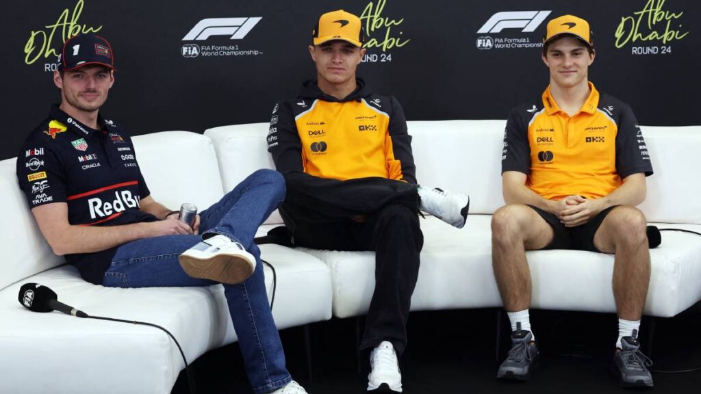 Max Verstappen en conferencia de prensa previo al GP de Abu Dhabi F1 2025
