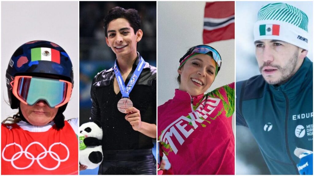 Sarah Schleper, Donovan Carrillo, Regina Martínez y Allan Corona, los mexicanos que buscan hacer historia en Milano Cortina 2026