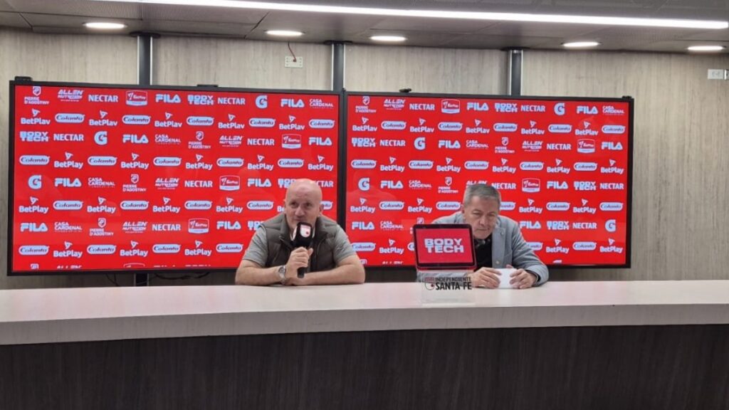 Pablo Repetto en rueda de prensa.