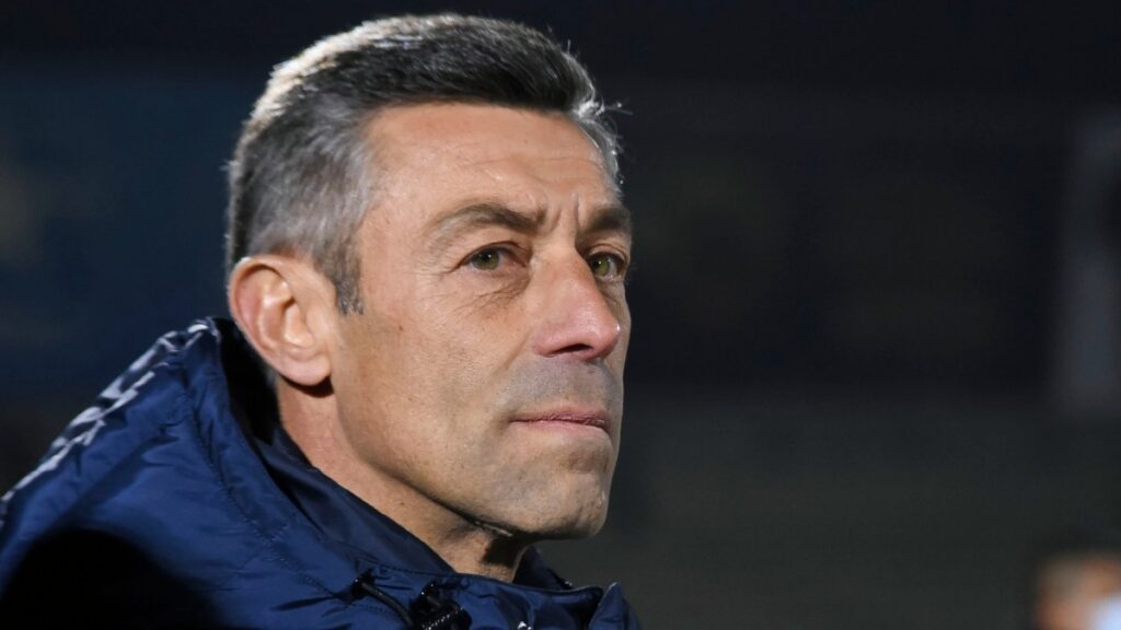 Pedro Caixinha, director técnico portugués