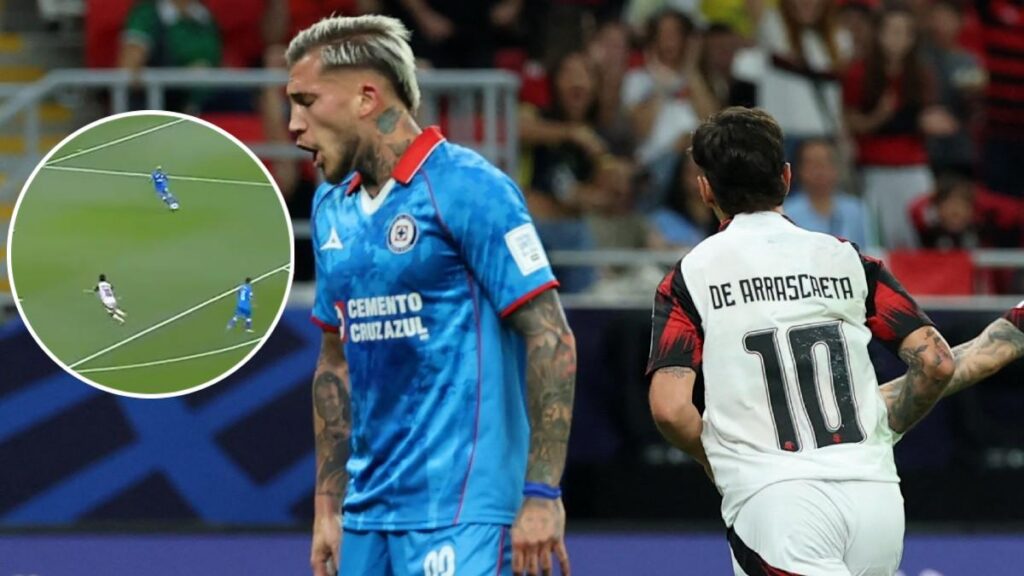 Error de Piovi en el Cruz Azul vs Flamengo