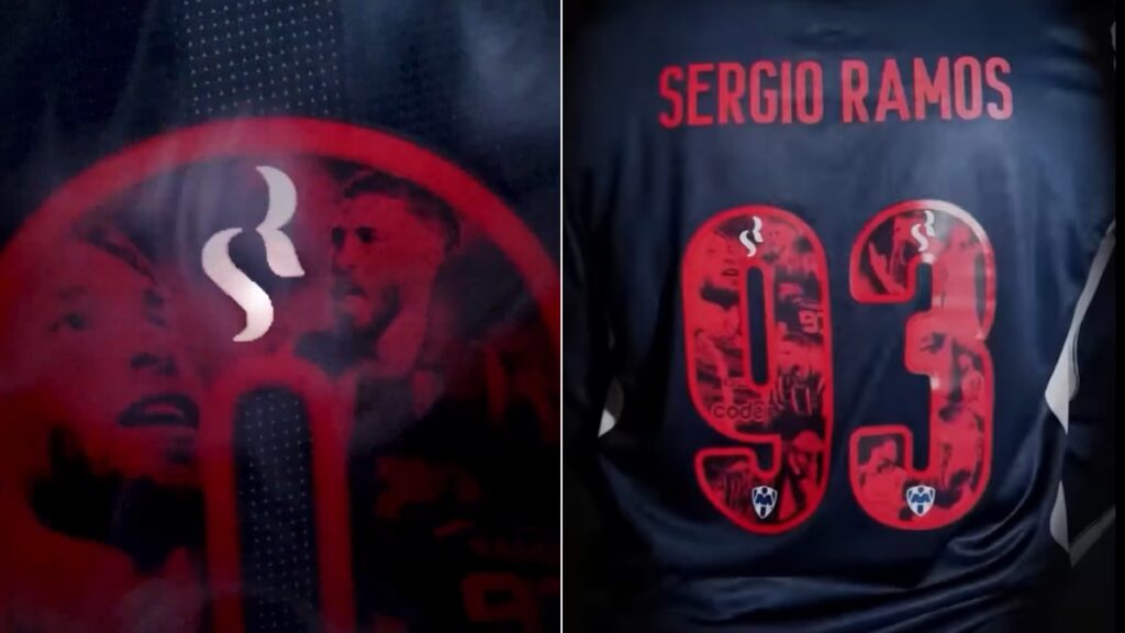 Monterrey, playera de Sergio Ramos edición limitada
