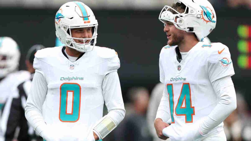 Quinn Ewers y Zach Wilson 