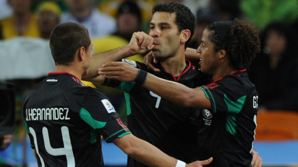 Rafa Márquez puso el 1-1 definitivo en 2010