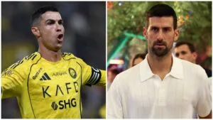 Djokovic y Cristiano Ronaldo intercambian elogios en los Globe Soccer Awards