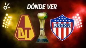 Deportes Tolima vs Junior, en vivo: dónde ver la final de la Liga BetPlay 2025-II
