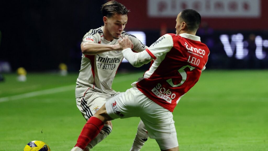 Sporting Braga vs Benfica.