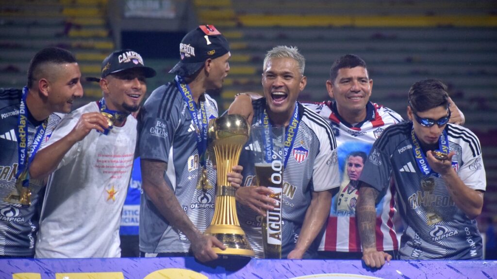 Teófilo Gutiérrez, campeón con Junior