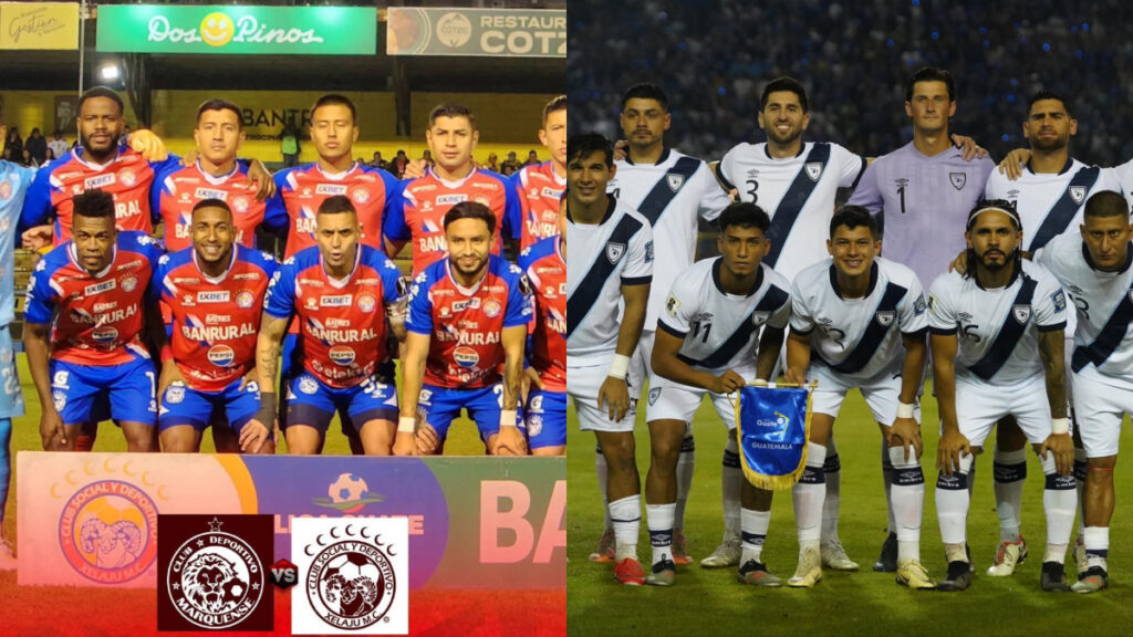 Xelajú y Guatemala.