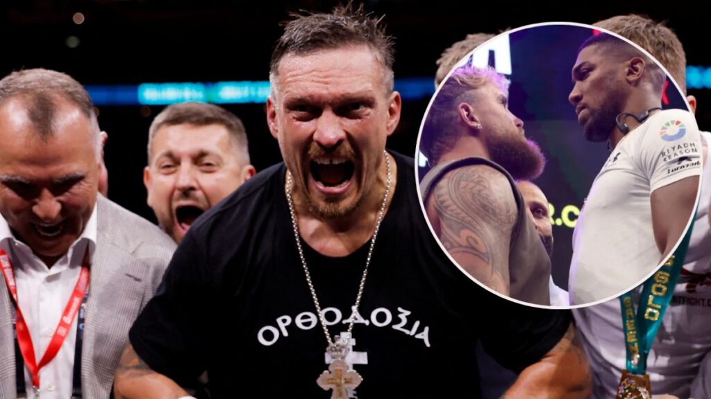 Usyk critica la pelea Jake Paul vs Anthiny Joshua