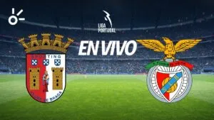 Sporting de Braga vs Benfica, en vivo la Primeira Liga 2025-26: resultado y goles de la jornada 16