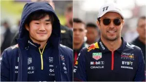 Yuki Tsunoda fracasa al tratar de emular a Checo Pérez en Abu Dhabi