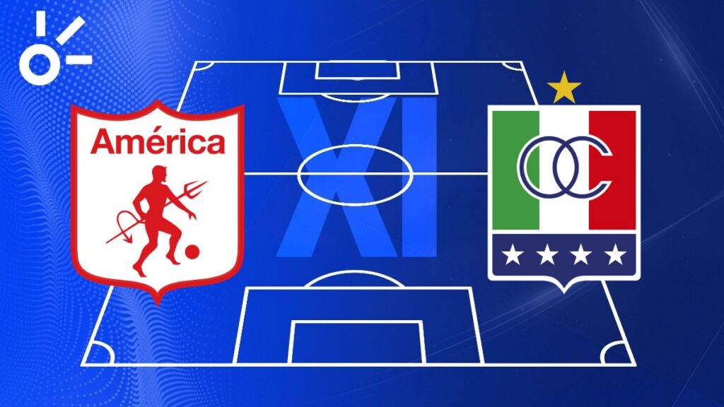América vs Once Caldas.