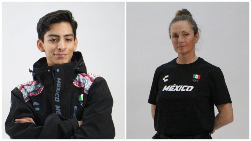 Donovan Carrillo y Sarah Schleper, abanderados de México para Milano Cortina 2026