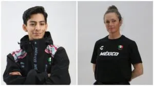 Donovan Carrillo y Sarah Schleper, abanderados de México para Milano Cortina 2026