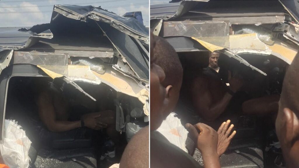 Anthony Joshua, accidente automovilístico