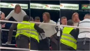 ¡Agárrenlo! Aficionado invade el ring de la Arena México e intenta lanzarse