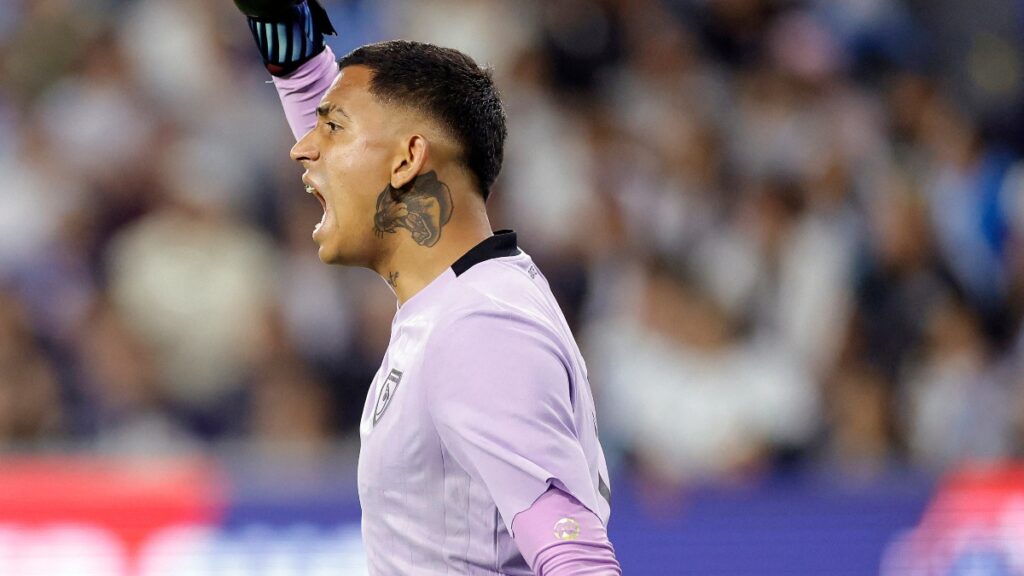 Kenderson Navarro fue el portero titular ante Canadá | RONALD MARTINEZ / GETTY IMAGES VIA AFP