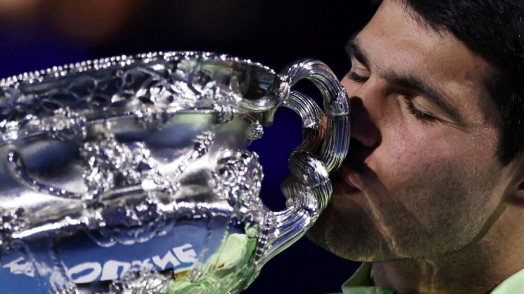 Carlos Alcaraz, campeón del Australian Open tras vencer a Novak Djokovic