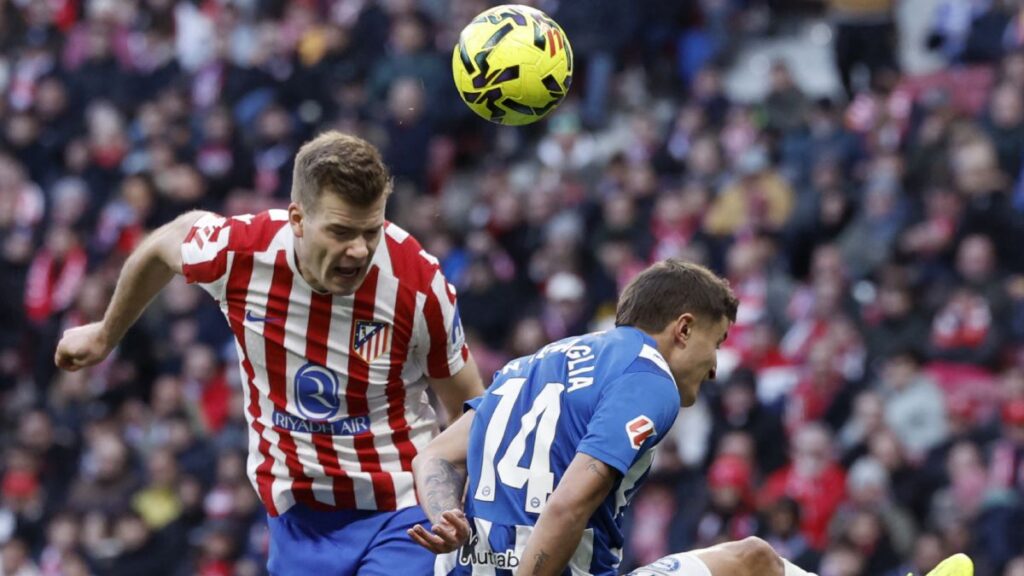 Atlético de Madrid se llevó el triunfo en la jornada 20 de LaLiga ante el Alavés gracias a un cabezazo de Alexander Sorloth