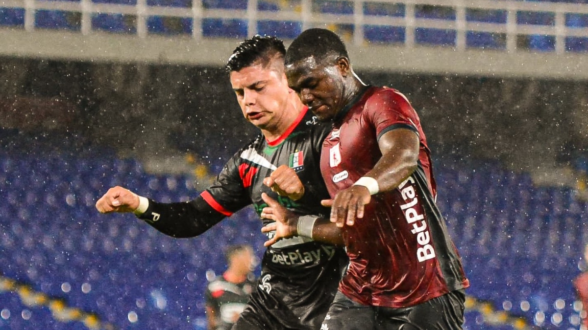 Entre lluvia y lesiones: América y Once Caldas empatan en la Serie ...