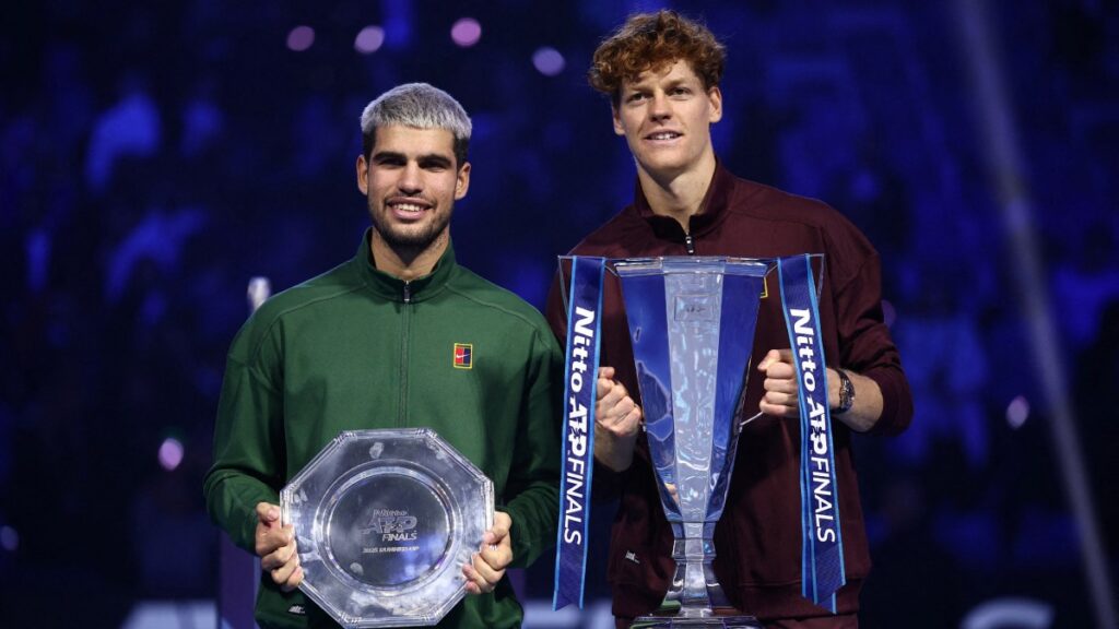 Alcaraz y Sinner dominan la ATP en 2025 | REUTERS/Guglielmo Mangiapane