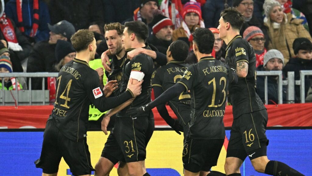 Augsburgo derrota al Bayern Munich