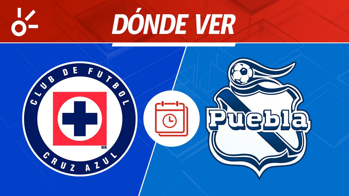 ¿Dónde ver hoy en vivo Cruz Azul vs Puebla? Jornada 3 Liga MX 2026