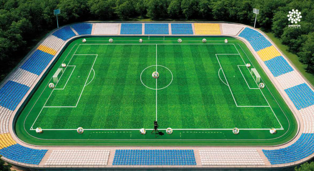 Ubicación de las pelotas para 2026 en Colombia. - Dimayor.