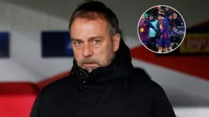 Flick analiza la victoria del Barcelona y lamenta la lesión de Pedri en Praga