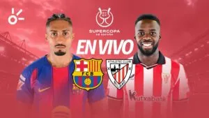 Barcelona vs Athletic en vivo la Supercopa de España 2026: resultado y goles de la semifinal