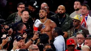 El regreso de Anthony Joshua: primeros entrenamientos tras accidente de auto