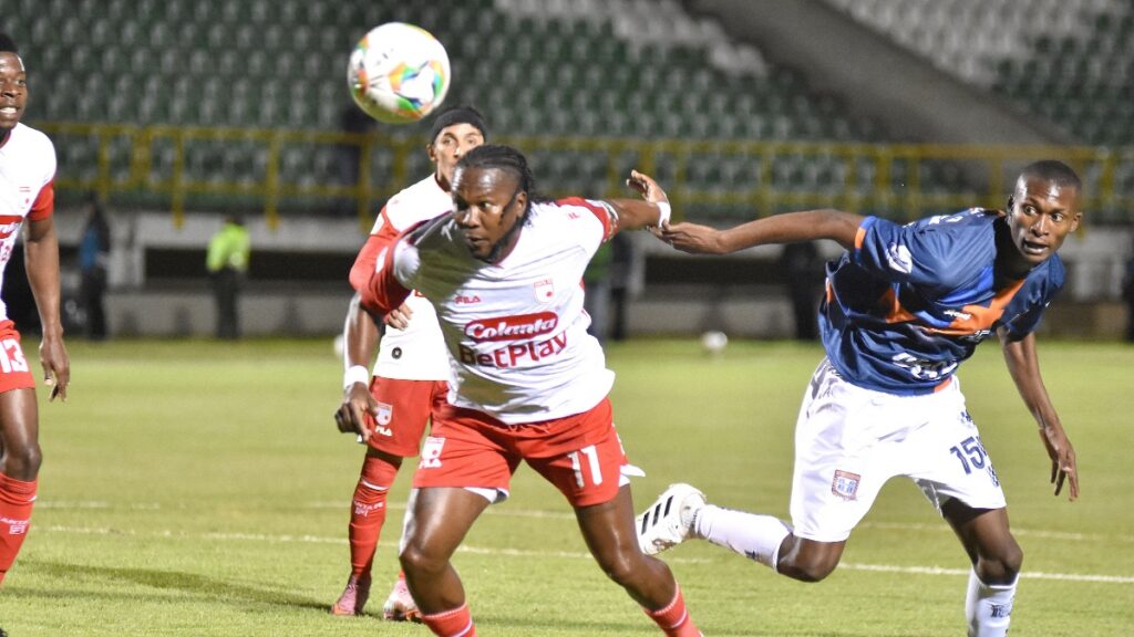 Santa Fe venció por la mínima diferencia al Boyacá Chicó