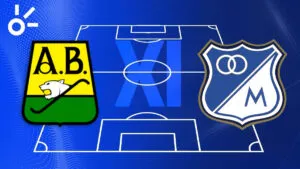 Posibles alineaciones de Atlético Bucaramanga vs Millonarios por la Liga BetPlay Dimayor 2026-I