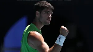 El récord de Alcaraz: 100 partidos en Grand Slams y se mantiene invicto en el Australian Open 2026