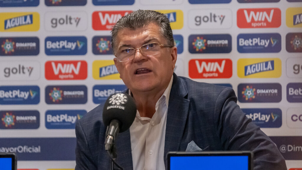 Carlos Mario Zuluaga, presidente de Dimayor. - Vizzor Image.