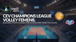 Eczacibasi Dynavit Istambul vs Numia Vero Volley en vivo la Champions League de vóleibol varonil