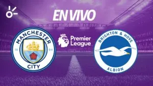 Manchester City vs Brighton en vivo la Premier League 2026: resultado y goles de la jornada 21