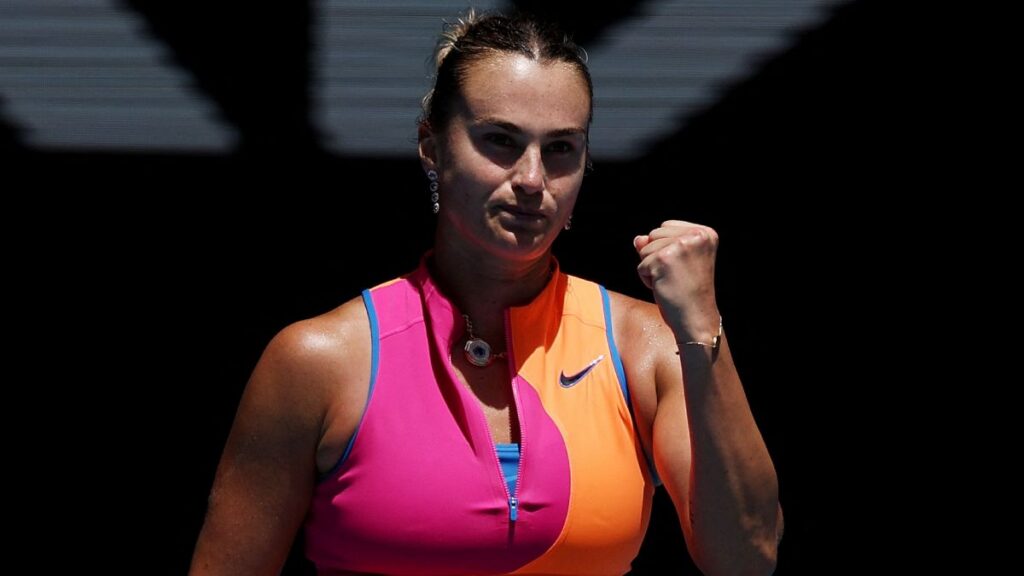 Sabalenka venció a Victoria Mboko en cuartos de final de Australian Open 2026