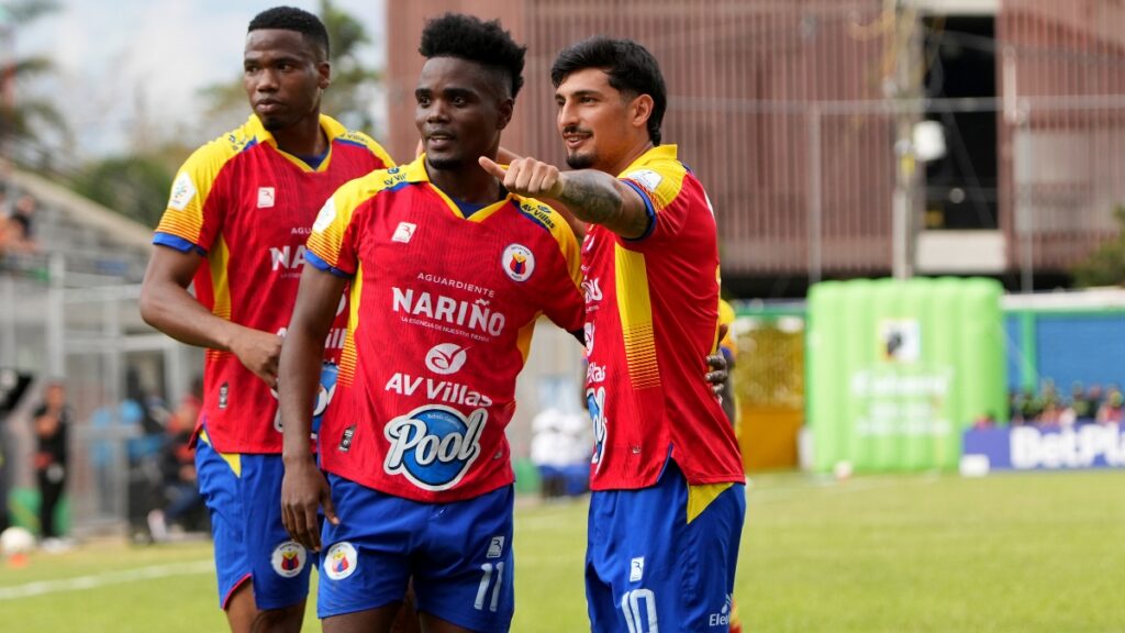 Con un doblete de Andrey Estupiñán, Deportivo Pasto venció a Águilas Doradas