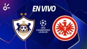 FK Qarabağ Agdam vs Eintracht Frankfurt, en vivo el partido de la UEFA Champions League 2025/26