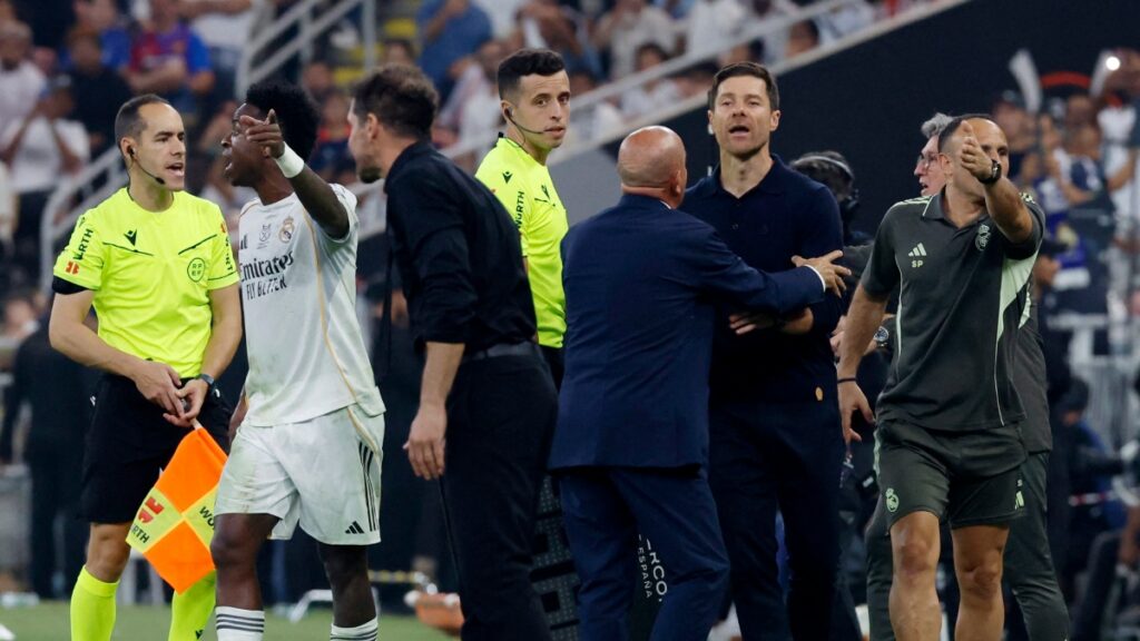 Xabi Alonso se quejó del Cholo Simeone