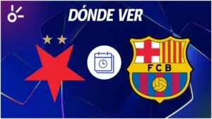 Slavia Praga vs Barcelona en vivo: horario y dónde ver la Champions League 2026