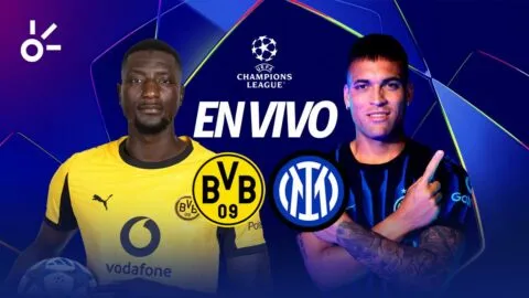 Borussia Dortmund vs Inter de Milán, en vivo el partido de la Champions League 2026